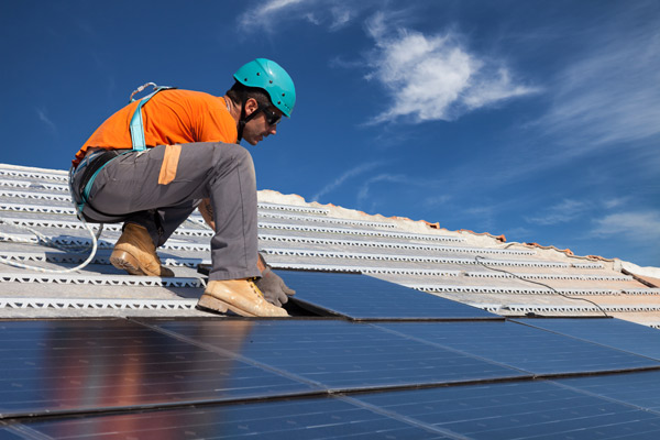 San Diego Solar Installer on Residential Roof
